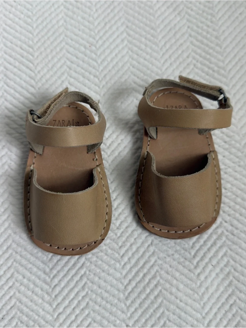 NWT Zara Baby Sandals, Size 3-6 Months